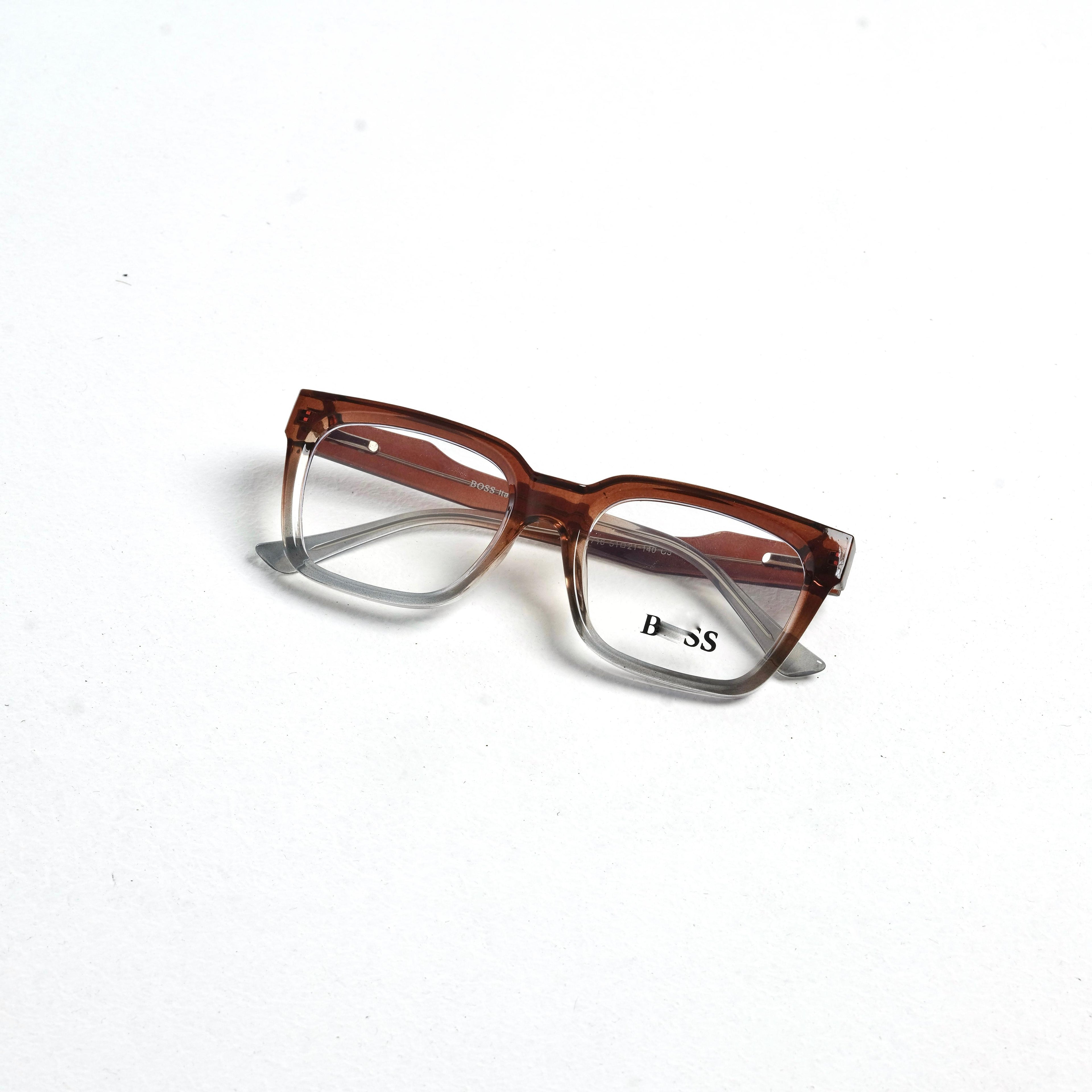 Square frames Brown 679