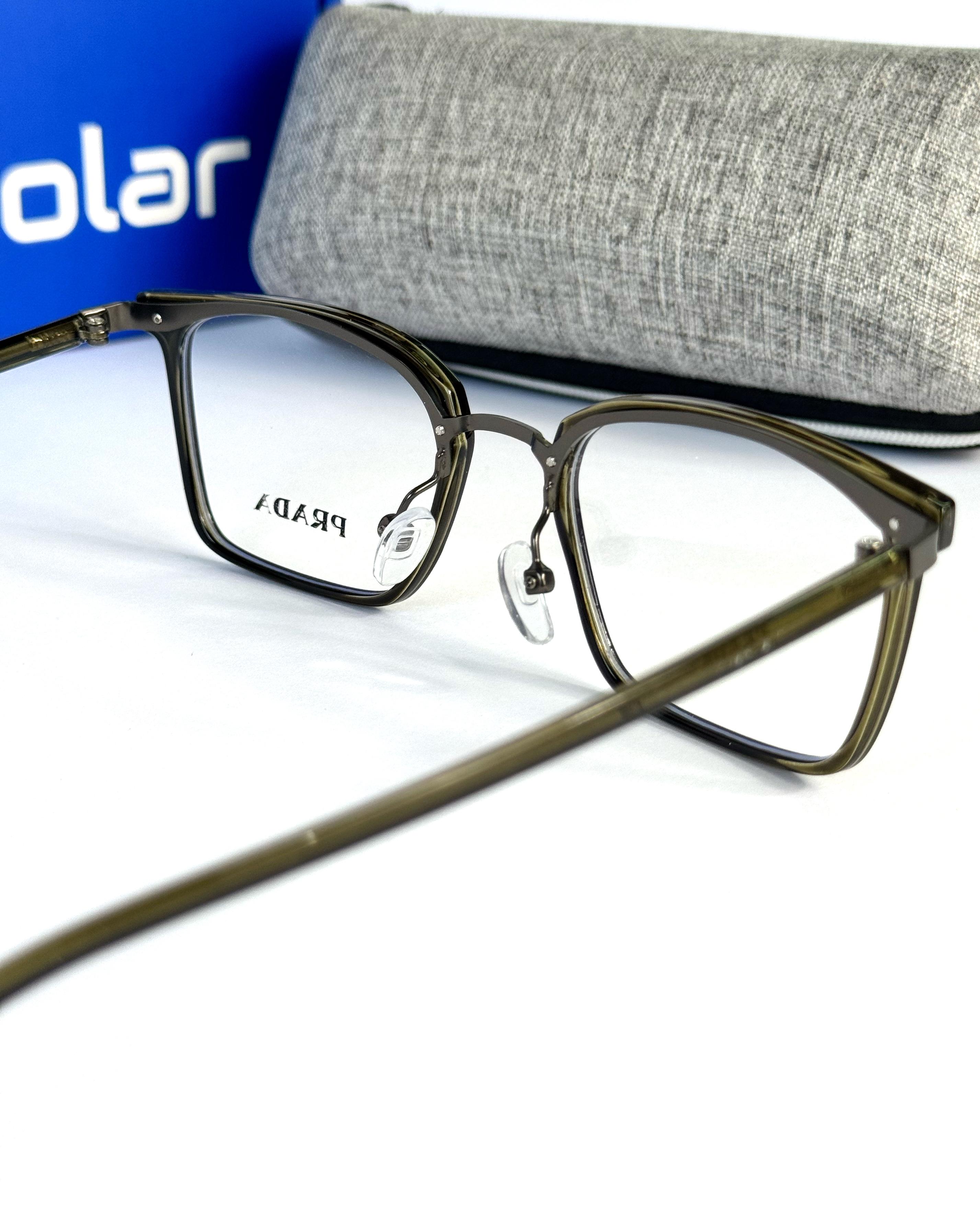 Unisex Feather light Olive frames 076