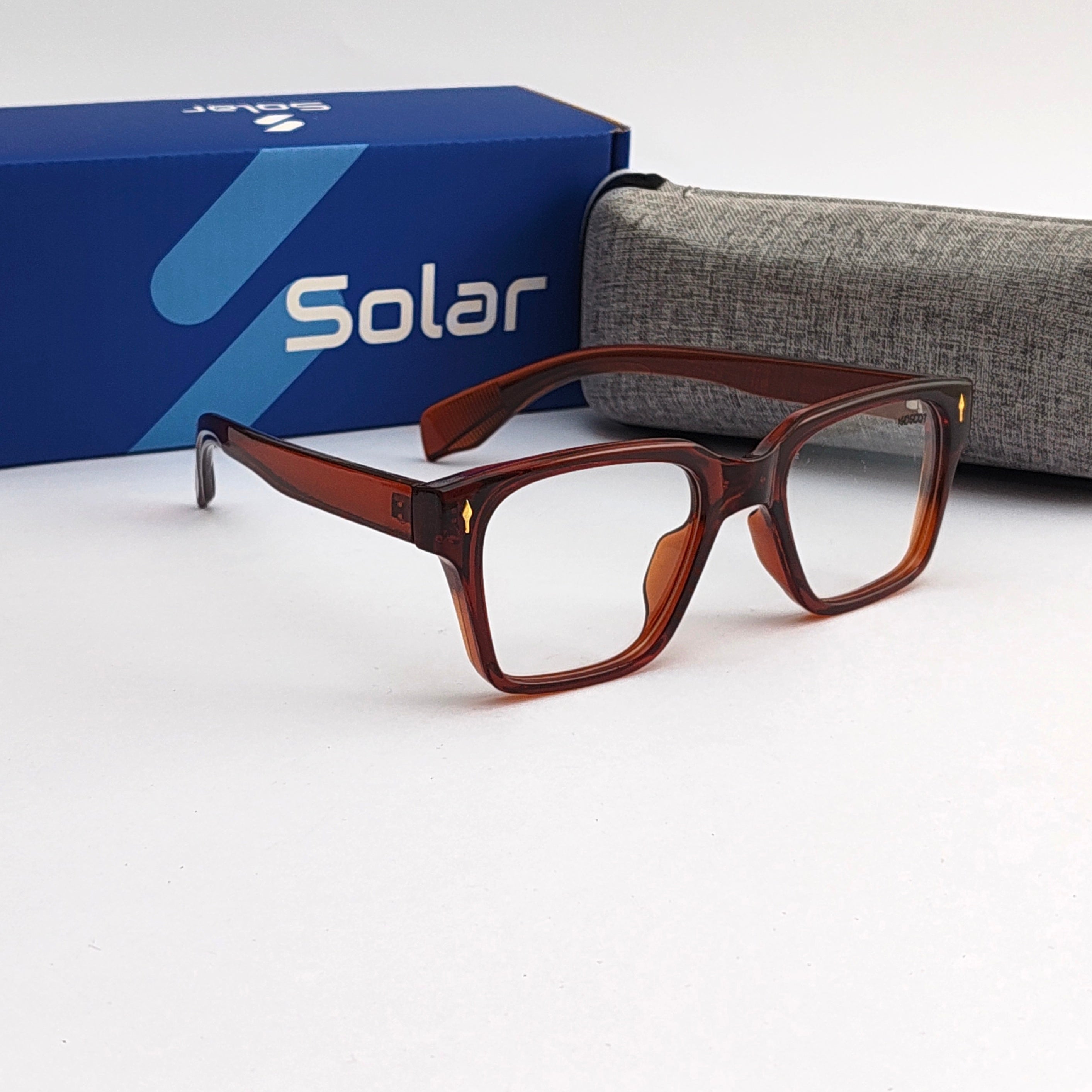 Imperial Square Maroon frames 101