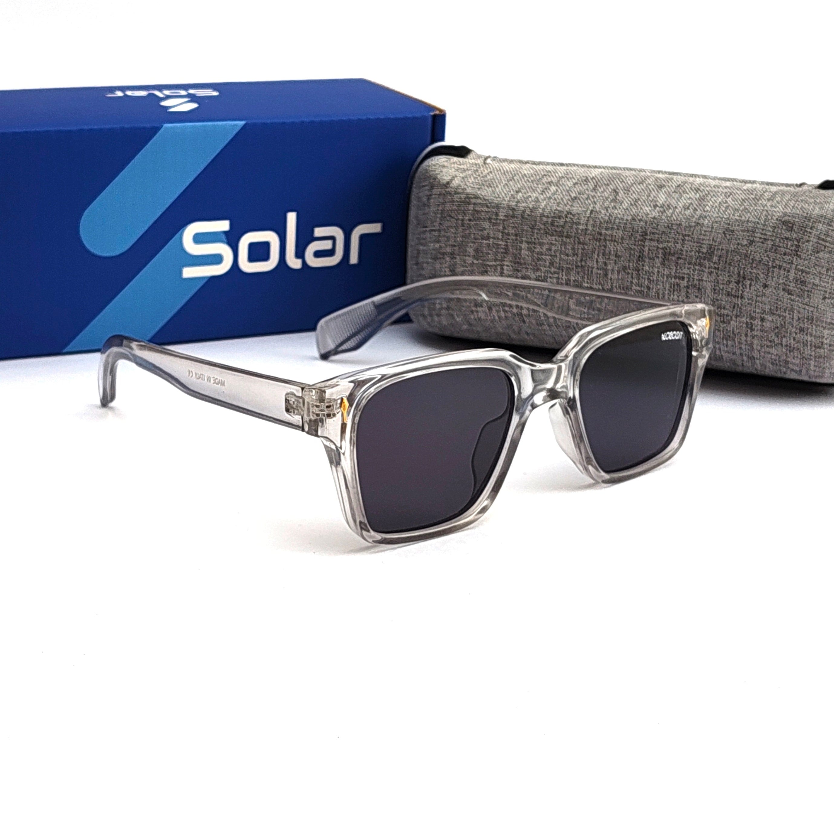 Imperial Square Gray Sunglasses 093