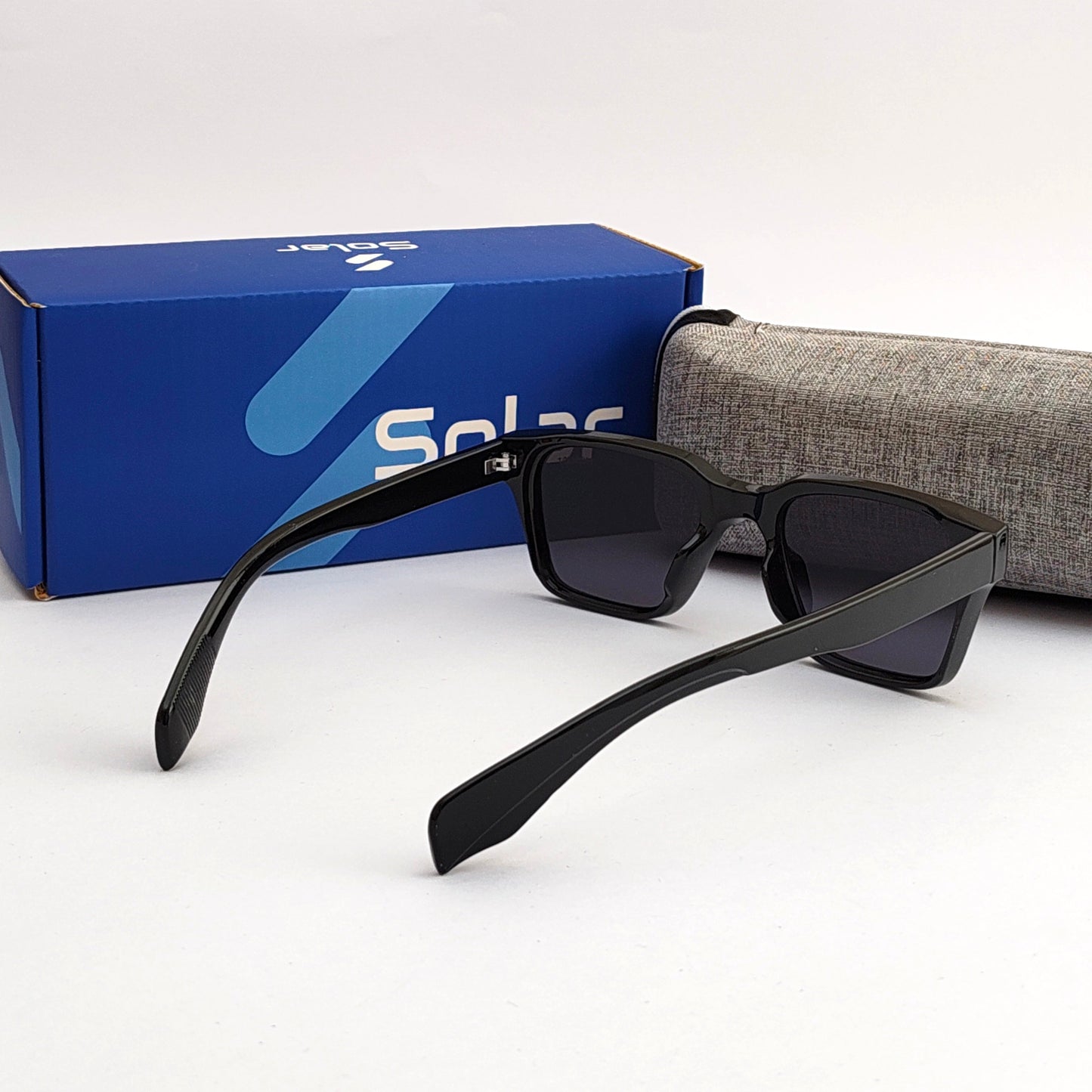 Imperial Square Black Sunglasses 090