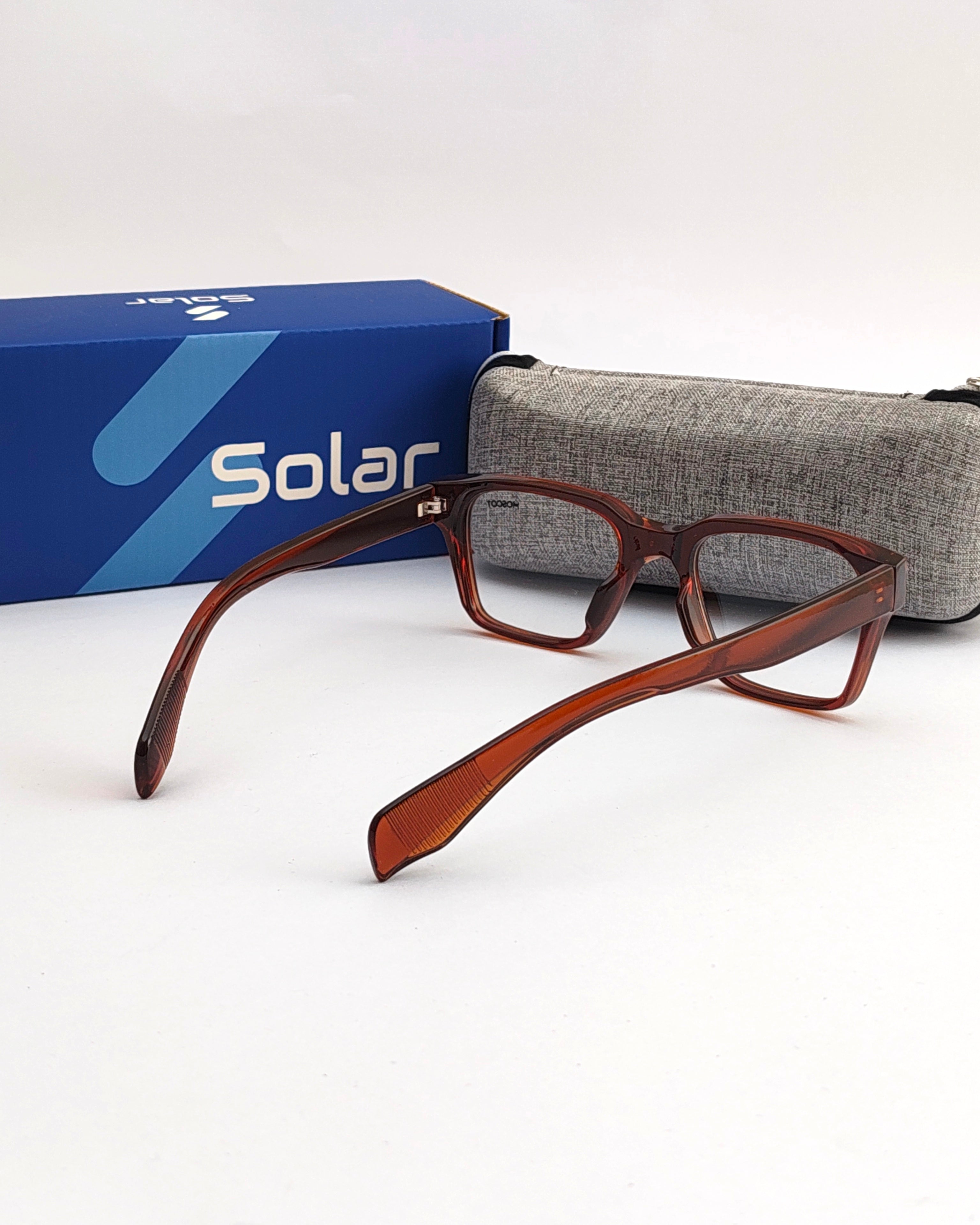 Imperial Square Maroon frames 101